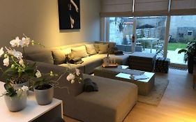 Home Bruges Cosy Comfort Modern Couple Privacy Walking Distance City Center Kitchen Terrace Garden